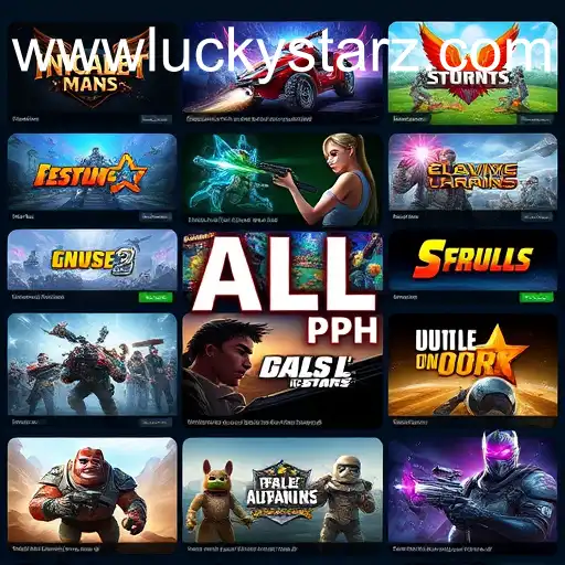 Exploring the 'All Games' Category with Lucky Starz PH Login